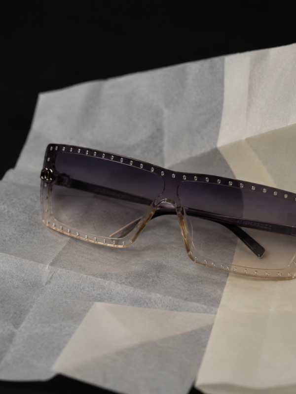 Chanel 5077-B Vintage Y2K con cristales Swarovski