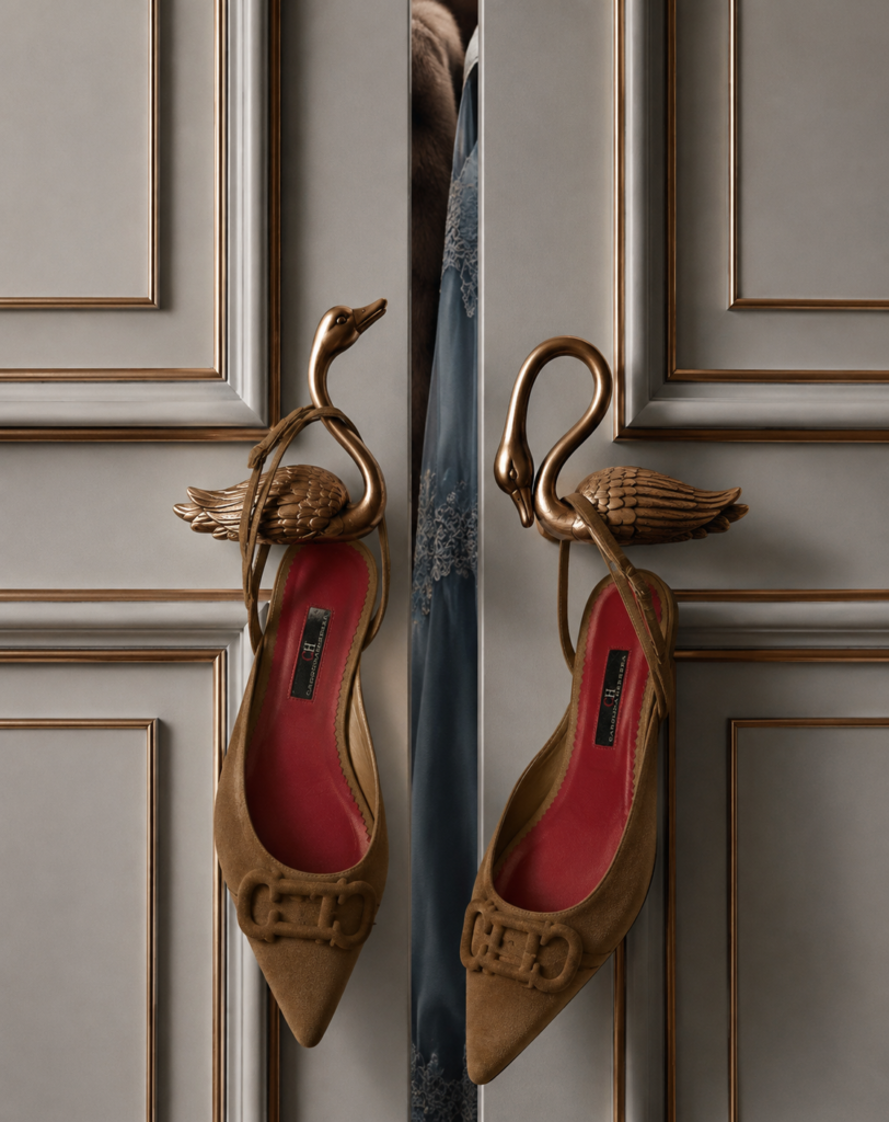 Carolina Herrera CH Slingback Flats