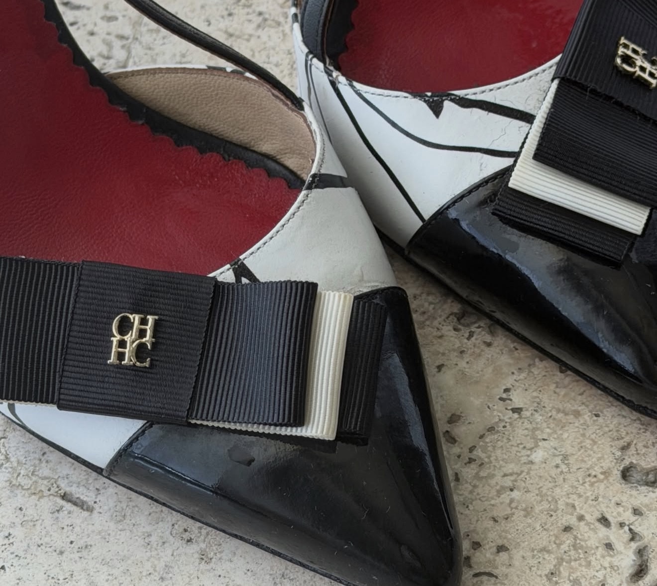 Carolina Herrera Lacito Pumps - Image 3