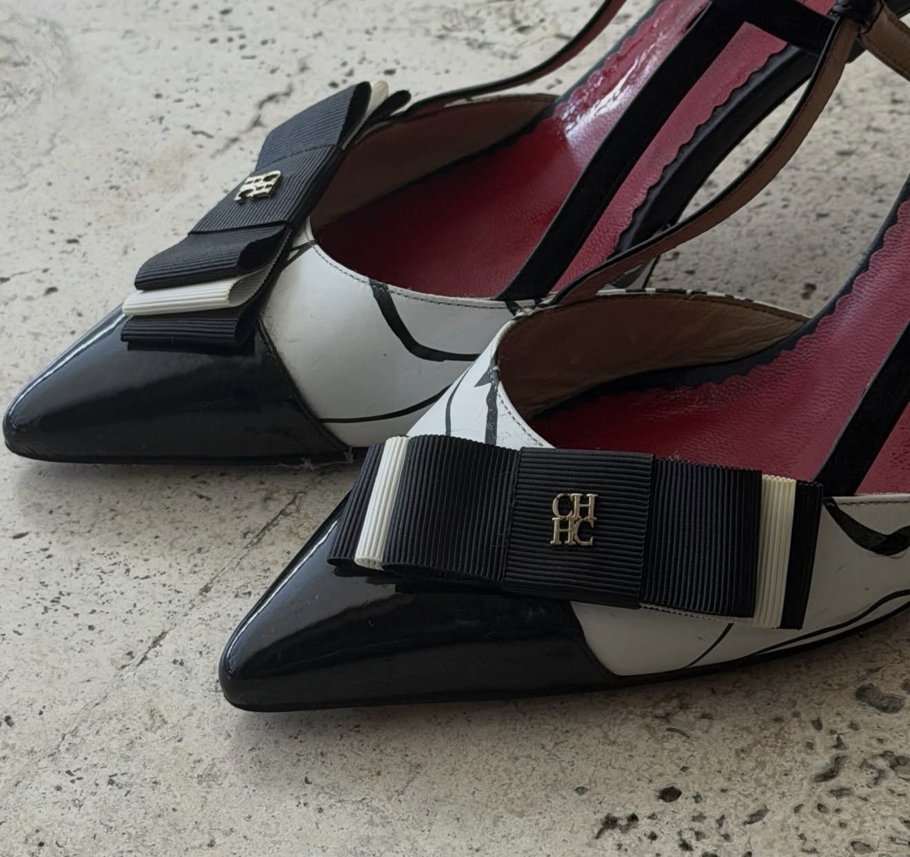 Carolina Herrera Lacito Pumps - Image 2