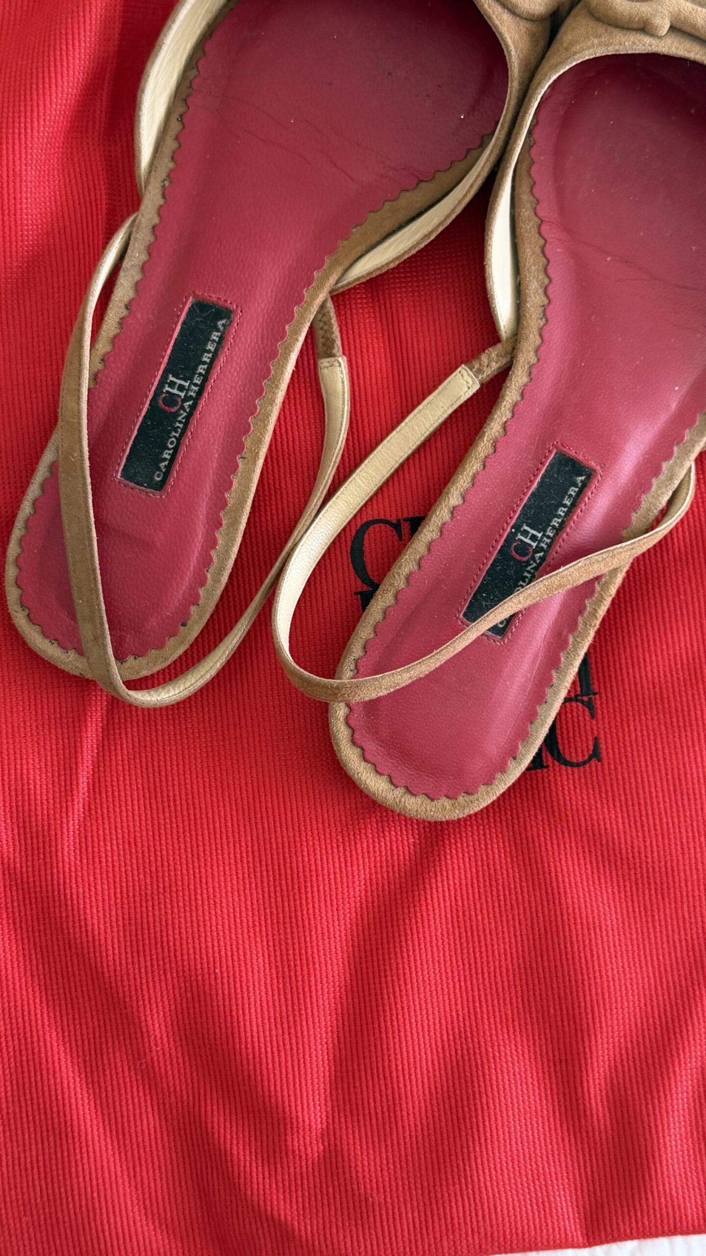 Carolina Herrera CH Slingback Flats - Image 6