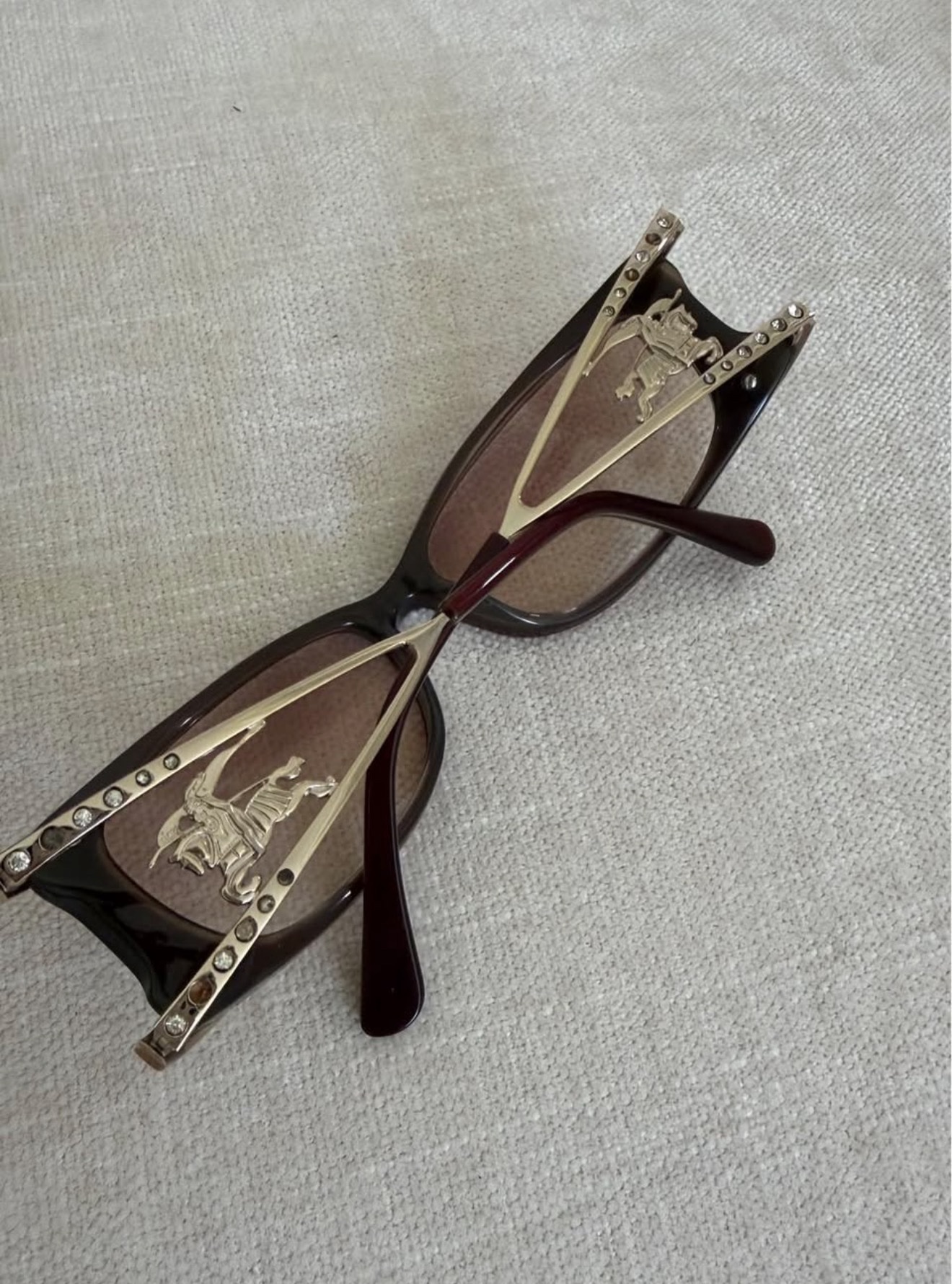 Burberry Equestrian Knight Crystal Rectangle - Image 2