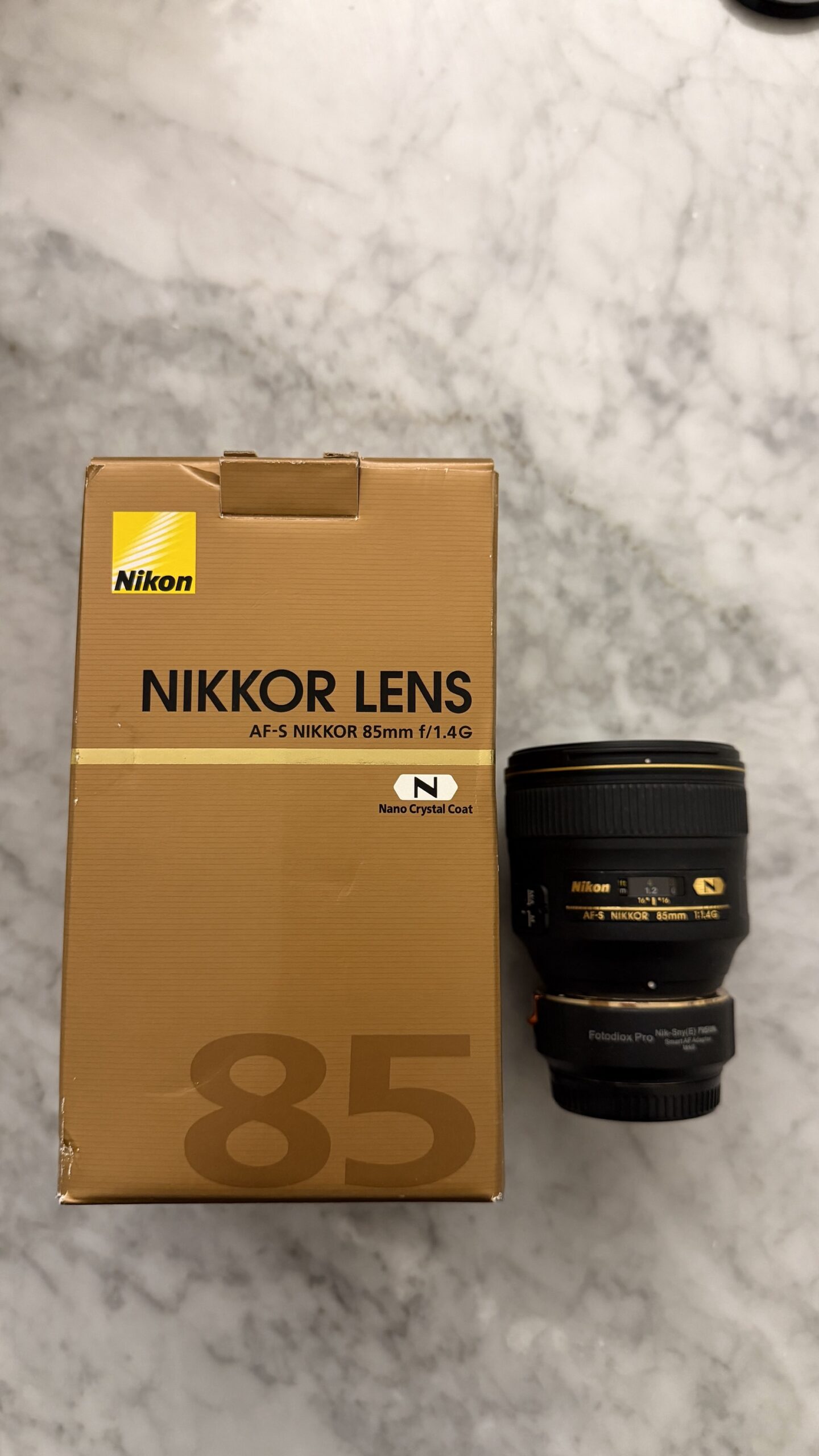 Nikon AF-S NIKKOR 85mm f/1.4G – Lente profesional para retrato
